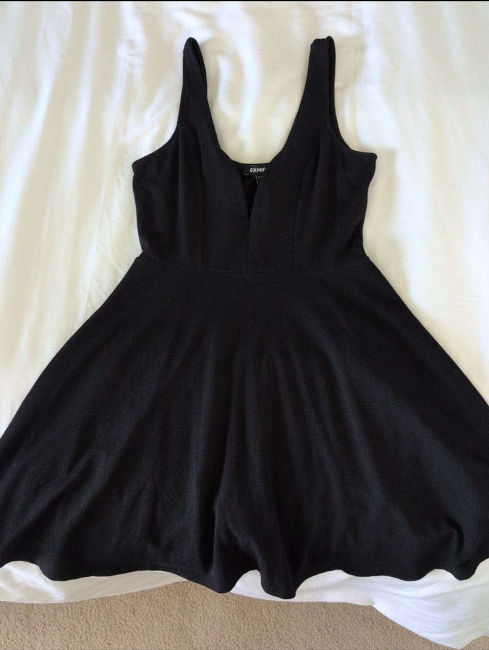 Express Dress (w/ shorts attached underneath) -- Black, Size XS